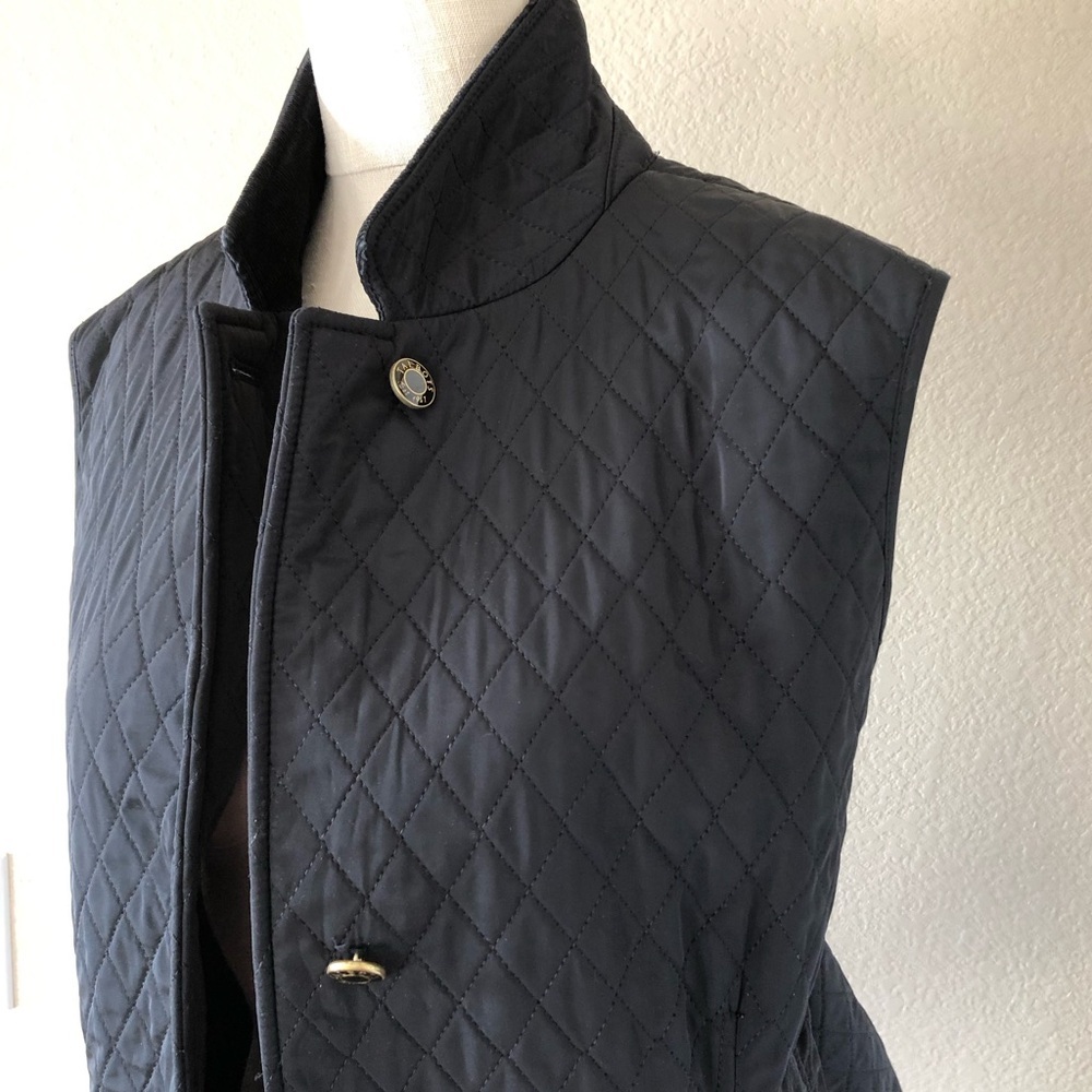 Hello Cute and sporty Talbots Quilted Vest w/Pockets - Picture 4 of 10